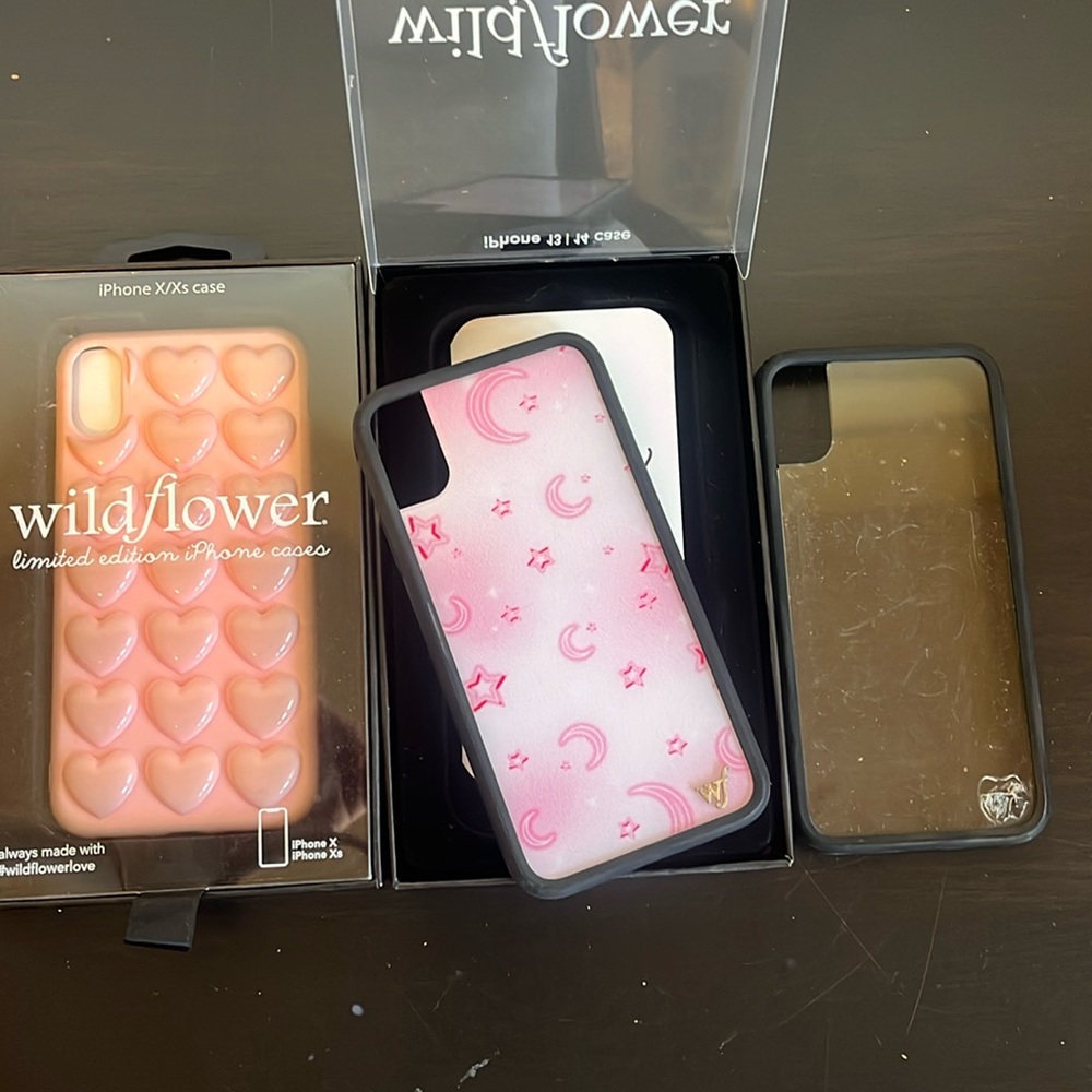 wildflower phone case bundle iphone x or xs